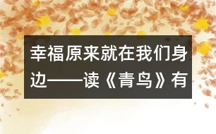 幸福原來就在我們身邊――讀《青鳥》有感_小學(xué)生作文:五年級