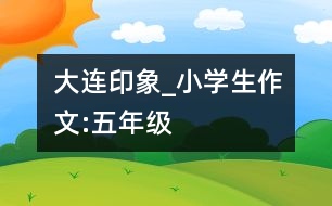 大連印象_小學(xué)生作文:五年級