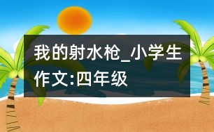 我的射水槍_小學(xué)生作文:四年級