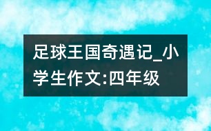 足球王國(guó)奇遇記_小學(xué)生作文:四年級(jí)