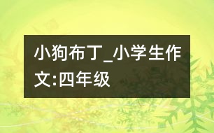 小狗布丁_小學(xué)生作文:四年級(jí)