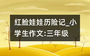 紅臉娃娃歷險記_小學生作文:三年級