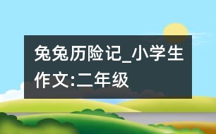 兔兔歷險(xiǎn)記_小學(xué)生作文:二年級