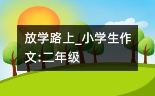 放學(xué)路上_小學(xué)生作文:二年級(jí)