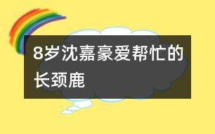 8歲沈嘉豪：愛(ài)幫忙的長(zhǎng)頸鹿