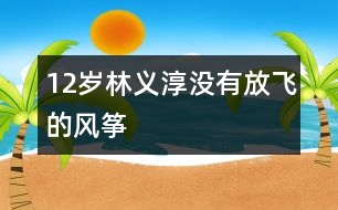 12歲林義淳：沒有放飛的風箏