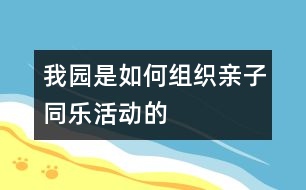 我園是如何組織親子同樂活動(dòng)的