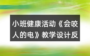 小班健康活動(dòng)《會(huì)咬人的電》教學(xué)設(shè)計(jì)反思