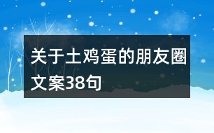 關(guān)于土雞蛋的朋友圈文案38句