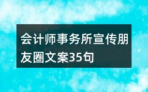 會(huì)計(jì)師事務(wù)所宣傳朋友圈文案35句