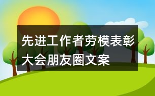 先進(jìn)工作者、勞模表彰大會(huì)朋友圈文案、橫幅33句