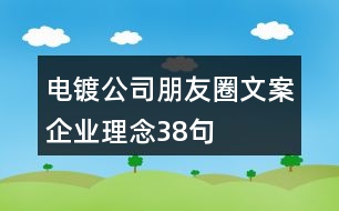 電鍍公司朋友圈文案、企業(yè)理念38句