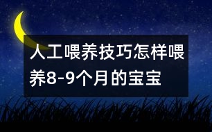 人工喂養(yǎng)技巧：怎樣喂養(yǎng)8-9個(gè)月的寶寶