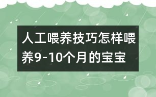 人工喂養(yǎng)技巧：怎樣喂養(yǎng)9-10個月的寶寶