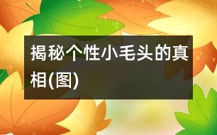 揭秘個性小毛頭的真相(圖)