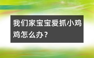 我們家寶寶愛抓小雞雞怎么辦？