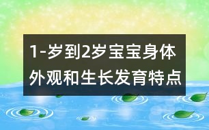 1-歲到2歲寶寶身體外觀和生長(zhǎng)發(fā)育特點(diǎn)