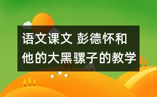 語文課文 彭德懷和他的大黑騾子的教學(xué)設(shè)計(jì) 課后習(xí)題答案