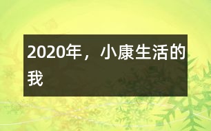 2020年，小康生活的我