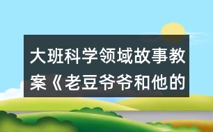 大班科學(xué)領(lǐng)域故事教案《老豆?fàn)敔敽退暮⒆觽儭贩此?></p>										
													<h3>1、大班科學(xué)領(lǐng)域故事教案《老豆?fàn)敔敽退暮⒆觽儭贩此?/h3><p>　　活動(dòng)目標(biāo)：</p><p>　　1、認(rèn)識(shí)幾種常見的豆制品，知道黃豆和豆制品的關(guān)系。</p><p>　　2、知道豆制品含有豐富營養(yǎng)，愿意吃豆制品。</p><p>　　3、觀察做豆?jié){，感知黃豆轉(zhuǎn)變?yōu)槎節(jié){的過程。</p><p>　　4、探索、發(fā)現(xiàn)生活中的多樣性及特征。</p><p>　　活動(dòng)重點(diǎn)：</p><p>　　認(rèn)識(shí)常見的豆制品，知道豆制品有營養(yǎng)。</p><p>　　活動(dòng)難點(diǎn)：</p><p>　　了解豆制品和黃豆的關(guān)系。</p><p>　　活動(dòng)準(zhǔn)備：</p><p>　　干黃豆、盤子、杯子、泡水黃豆、豆?jié){機(jī)、抹布、各種豆制品圖片、豆制品、牙簽。</p><p>　　活動(dòng)過程：</p><p>　　一、認(rèn)識(shí)黃豆和豆制品</p><p>　　1. 認(rèn)識(shí)豆腐皮、豆腐干</p><p>　　講故事《老豆過生日》第一部分。</p><p>　　提問：今天誰過生日?老豆?fàn)敔斞埩苏l?來了哪幾位奇怪的客人，他們是誰?我們來認(rèn)識(shí)一下這幾位客人。</p><p>　　出示豆?jié){、豆腐皮、豆腐干圖片，請幼兒說一說他們的樣子。顏色、形狀、質(zhì)地等。</p><p>　　小結(jié)：豆?jié){是乳黃色的，像水一樣，有香香甜甜的味道……</p><p>　　豆腐皮薄薄的，一片一片的、白白的(黃黃的)……</p><p>　　豆腐干扁扁的，黃黃的、方方的……</p><p>　　2. 認(rèn)識(shí)黃豆</p><p>　　提問：小黃豆為什么說豆?jié){、豆腐皮和豆腐干不是自己的家人呢?那我們來看一看小黃豆又是長的什么模樣。</p><p>　　出示黃豆實(shí)物，請幼兒觀察。</p><p>　　提問：黃豆是什么樣子的?</p><p>　　小結(jié)：黃豆圓圓的，黃色的，小小的，摸起來硬硬的……</p><p>　　3. 認(rèn)識(shí)其他豆制品</p><p>　　豆?jié){、豆腐皮、豆腐干和小黃豆到底是不是一家人呢?我們來聽聽老豆?fàn)敔斒窃趺凑f的。</p><p>　　講述故事最后一段。</p><p>　　提問：老豆?fàn)敔敯汛鸢父嬖V我們了吧，他們是黃豆家族的么?為什么?</p><p>　　小結(jié)：這些食品都是由黃豆加工做成的，屬于黃豆家族。</p><p>　　提問：黃豆家族里的成員可多了。小朋友想一想還有誰也是小黃豆的家人，會(huì)來給老豆?fàn)敔斶^生日呢?</p><p>　　引導(dǎo)：我們經(jīng)常吃的方方的一塊一塊的，白白嫩嫩的是誰呀?(豆腐)，我把來祝壽的客人拍了相片，我們一起來看看有誰。</p><p>　　出示其他豆制品圖片，向幼兒介紹名稱。</p><p>　　小結(jié)：這些黃豆家族的成員有一個(gè)名字：豆制品。黃豆家族的成員很多，而且長的都不太一樣，(教案出自：快思老師教案網(wǎng))他們都是用不同的方法從黃豆加工而來的。豆制品有這么多種，有乳黃色的像水一樣的豆?jié){，有白白嫩嫩的豆腐，有一片一片的豆腐干，有細(xì)細(xì)長長的干絲……</p><p>　　二、觀察做豆?jié){</p><p>　　提問：一顆顆小小的圓圓的黃豆是怎樣變成各種各樣的豆制品的呢?引導(dǎo)幼兒大膽猜想和表達(dá)。</p><p>　　提問：如果你是小豆，你想變成誰?</p><p>　　我們一起來看一看黃豆到底是怎樣變成豆?jié){的。</p><p>　　演示做豆?jié){的過程。做之前豆子是什么樣子的?水是什么樣子的?做之后豆子變成什么樣了?水有什么變化?刀片式干什么用的?</p><p>　　三、結(jié)束部分</p><p>　　提問：為什么幼兒園經(jīng)常給小朋友喝豆?jié){?為什么我們也經(jīng)常吃豆制品?</p><p>　　小結(jié)：豆制品里含有豐富的營養(yǎng)，小朋友需要多吃各種豆制品。</p><p>　　故事：老豆過生日</p><p>　　老豆和小豆都是黃豆，老豆是爺爺，小豆是孫子。今天老豆過生日，他邀請黃豆家族的成員來慶祝。小豆高興極了，一大早就在家門口迎接客人，一個(gè)個(gè)做登記。呀!這門前站滿了他的家人，好多黃豆都跑來給老豆?fàn)敔斪邸?/p><p>　　不一會(huì)，又來了幾位客人。一個(gè)是乳黃色的豆?jié){，一個(gè)是薄薄的豆腐皮，最后一個(gè)是黃黃的豆干，他們跑到老豆?fàn)敔斆媲坝质蔷瞎质切卸Y，祝老豆生日快樂!</p><p>　　“對不起!你們走錯(cuò)了門了，這里是黃豆家族!”小豆攔住幾位客人。</p><p>　　“沒錯(cuò)沒錯(cuò)，就是這兒，哎，好久沒回來了，終于找到家門了?！倍垢ふf：“小豆，你不認(rèn)識(shí)我們啦?”愛插嘴的豆腐干說。小時(shí)候我們還在一起玩過呢，那時(shí)候我們和你長的一模一樣。”</p><p>　　小豆睜大眼睛看著這幾位客人，覺得很奇怪。他想肯定是搞錯(cuò)了，他們怎么會(huì)是我的家人呢?沒一個(gè)長的和我像的。</p><p>　　老豆?fàn)敔斝χ鴮π《拐f，“哈哈哈，小豆，他們都是你的哥哥姐姐，以前他們和你一樣是個(gè)小黃豆，后來他們出去了，經(jīng)歷了一些事情，被人們通過一些方法加工一下就變成了現(xiàn)在的模樣。好了好了，你知道他們都是你的哥哥姐姐就是了，趕緊請大家請進(jìn)來，一起過吃飯吧。”</p><p>　　課后反思：</p><p>　　第一次嘗試?yán)L本教學(xué)，沒有經(jīng)驗(yàn)，也沒有太多的范本可以借鑒，只是摸索著。課前我拿著這本繪本讀物反反復(fù)復(fù)地看了幾遍，先抓住這個(gè)故事所要表達(dá)的主題，傳遞的情感，及重復(fù)而富有節(jié)奏的文字講述，再來設(shè)計(jì)教學(xué)過程。我利用“猜”故事，“說”故事，“講”故事等多種形式引起孩子的閱讀動(dòng)力。在觀察封面認(rèn)識(shí)故事主人公猜故事時(shí)，孩子興趣濃，可是沒想到有位孩子閱讀過這個(gè)故事，大聲叫著，一下子就把謎底揭曉了，打亂了我的教學(xué)設(shè)計(jì)，為了避免再出現(xiàn)這種情況，就悄悄地告訴她，你要保密，仔細(xì)聽聽老師和媽媽將的故事是否一樣，有什么不同?于是陽陽靜下心來仔細(xì)聽講，其他小朋友也不再去詢問她故事情節(jié)，注意力又回到老師身上。接著，我點(diǎn)擊電子書籍，通過提問引導(dǎo)幼兒感受故事情節(jié)。孩子們學(xué)得很投入，小手都學(xué)著我的樣子做成剪刀狀“喀吱喀吱”地剪著，學(xué)說著描寫爺爺有辦法的句子。</p><p>　　特別是第一次問他們，你們猜爺爺會(huì)給約瑟做什么呀?孩子們回答范圍比較窄，后來慢慢進(jìn)入情景，展開想象，象“褲子、帽子”的答案都很不錯(cuò)。再次預(yù)設(shè)問題，激起幼兒獨(dú)立閱讀的欲望。通過獨(dú)立閱讀，后面的故事發(fā)展情節(jié)，幼兒能迅速地理解掌握并講一講。最后在問題“為什么爺爺每次都有辦法”?體會(huì)爺爺對約瑟的愛時(shí)孩子們說得非常好，因?yàn)橛行∨笥迅嬖V我：“老師上次我們聽過《猜猜我有多愛你》的故事，也是講愛的。”看來我們的小朋友能舉一反三了。</p><p>　　存在的問題是幼兒在閱讀時(shí)只關(guān)注到故事情節(jié)的發(fā)展，沒有細(xì)致地去觀察媽媽、約瑟表情、動(dòng)作的變化，需老師及時(shí)地啟發(fā)引導(dǎo)。</p><h3>2、大班科學(xué)教案《小豆子的旅行》含反思</h3><p><strong>設(shè)計(jì)意圖：</strong></p><p>　　隨著人民生活水平的提高，家長為孩子提供的飲食也越來越富有營養(yǎng)，但依然有許多家長抱怨孩子不能好好吃飯，孩子的健康不能得到保證，原因是許多幼兒有一些不良的飲食衛(wèi)生習(xí)慣，如：不吃早飯、大量喝飲料、吃冷飲、不定時(shí)大便等。為了使孩子們明白食物在體內(nèi)消化吸收的過程，養(yǎng)成良好的飲食和衛(wèi)生習(xí)慣，學(xué)習(xí)保護(hù)自己的健康，我設(shè)計(jì)了本次活動(dòng)。</p><p><strong>活動(dòng)目標(biāo)：</strong></p><p>　　1.讓幼兒了解各消化器官的功能和食物在人體內(nèi)消化吸收過程</p><p>　　2.學(xué)習(xí)簡單的自我保護(hù)方法</p><p>　　3.培養(yǎng)幼兒良好的飲食和衛(wèi)生習(xí)慣</p><p>　　4.發(fā)展動(dòng)手觀察力、操作能力，掌握簡單的實(shí)驗(yàn)記錄方法。</p><p>　　5.培養(yǎng)探索自然的興趣。</p><p><strong>活動(dòng)準(zhǔn)備：</strong></p><p>　　《小豆子的旅行》PPT、消化圖。</p><p><strong>活動(dòng)過程：</strong></p><p>　　一、談話導(dǎo)入，激發(fā)興趣。</p><p>　　師：我們天天都要吃東西，那么吃下往的食物到哪里去了呢?又是怎樣在我們身體里面