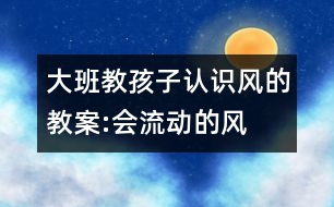 大班教孩子認(rèn)識(shí)風(fēng)的教案:會(huì)流動(dòng)的風(fēng)