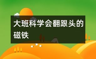 大班科學(xué)：會翻跟頭的磁鐵