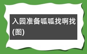 入園準(zhǔn)備：呱呱找啊找(圖)