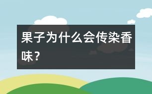 果子為什么會(huì)傳染香味？