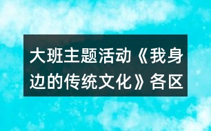 大班主題活動《我身邊的傳統(tǒng)文化》各區(qū)域活動方案