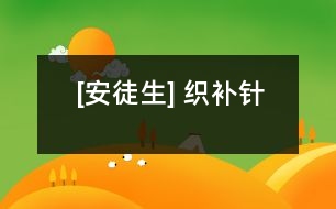 [安徒生] 織補(bǔ)針